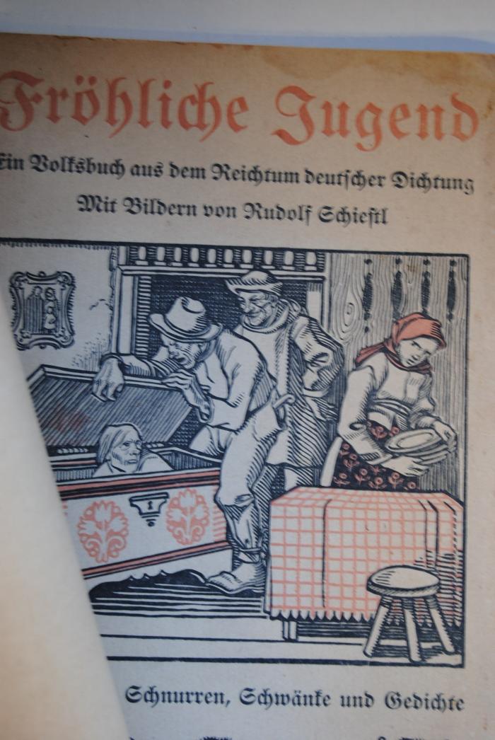 Z 3008 : Fröhliche Jugend. Ein Volksbuch aus dem Reichtum deutscher Dichtung (1919)