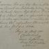 - (Fischer, Carolus), Von Hand: Annotation, Zensurstempel; 'Prasens opus, Toro sive Lex Mosaica, Judeis etiam Chumesch seu Pentateuchus dictum, conformiter Exielsi Caesaro-Regii Gubernii Decreto dd 23. Februarii 1798 a me infra scripto a capite ad calcem usque revisum, ac comitibus sub Numero 647 confirmationis litteris munitum esse, hisce fidem facio et testor.
Praga 31. Martii 1817.
Carolus Fischer
Caesareo-Regius Censor, Revisor, et Transloator in hebraicis
/
Toro oder 5 Bücher Mosis'. 