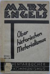 T 3563  : Über den historischen Materialismus (Ein Quellenbuch) (1930)