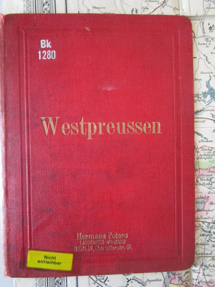 Bk 1280: Provinz Westpreußen (um 1890)