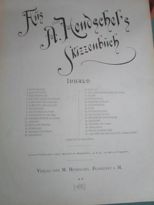 Db 1115 x: Aus A. Hendschel's Skizzenbuch (1886)